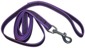  Anti-slip leash 2x190 cm with handle and carabin hook 