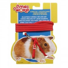  Guinea pig harness, red 