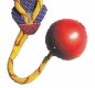  Floating rubber ball with string, 8 cm 