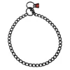 Twisted link black stainless steel 2,5 mm