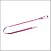 Rubberized nylon leash with reflective