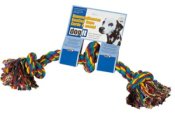 Rope Knot, multi-colored, 3 knots