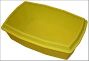 Cat litter with edge 47 x 31 x 11 cm