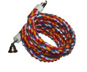 Spiral rope with bell, 2.5 cm