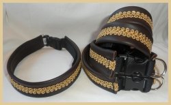 Adjustable Puppy collar with decor