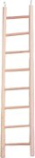 Wooden ladder 9 steps, 38x 9 cm