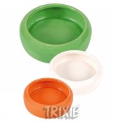 Food bowl of ceramic with anti-spill edge 200 ml