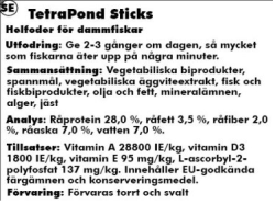 Tetra pond sticks 1 L