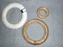 Chew Rings, pressed