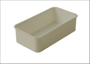  Food bowl white plastic 