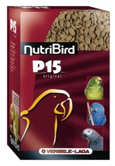  NutriBird P15 Papegojpellets Original 