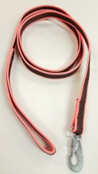 Anti-slip leash 2x190 cm with handle and BGB-like hook