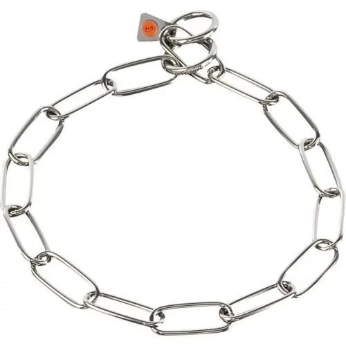 Stainless steel chain 3 mm, long links lightweight