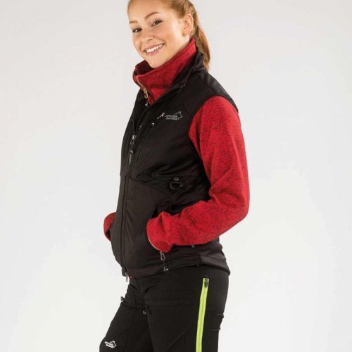 Arrak vst softshell "Acadia", helsvart