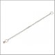 Twisted link stainless steel 2,5 mm