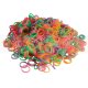  Gummiband 100-pack neon 