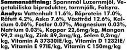 Marsvinspellets 5mm med C-vitamintillskott, 3 kg