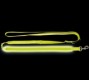  Neon yellow expandable leash with lighting 