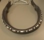  Collar with decorative rivets 50 cm 