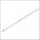  Twisted link stainless steel 2,5 mm 