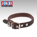  Leather collar with reflective, Supercoco 