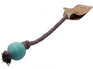 Ball with string, uneven "Beco" 6.7cm 