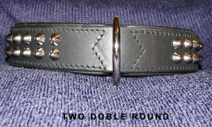  Rivet collar, rounded studs 
