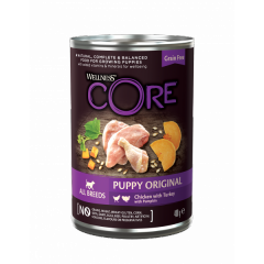  Core chicken and turkey, puppy, soft food for dog 400g 