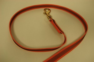  Antiglide leash 2 x 200 cm without handle red with brass hook 