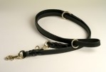  Police leashes, leash with 2 snap hooks extra long 