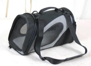  Carrying case, sloping, black and gray 