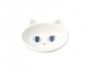  Oval cat bowl black or white 
